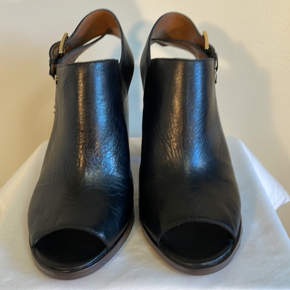 Tommy Hilfiger TWPeppy, Open toe sling back heeled sandal in black sz 8.5 M - Picture 3 of 12